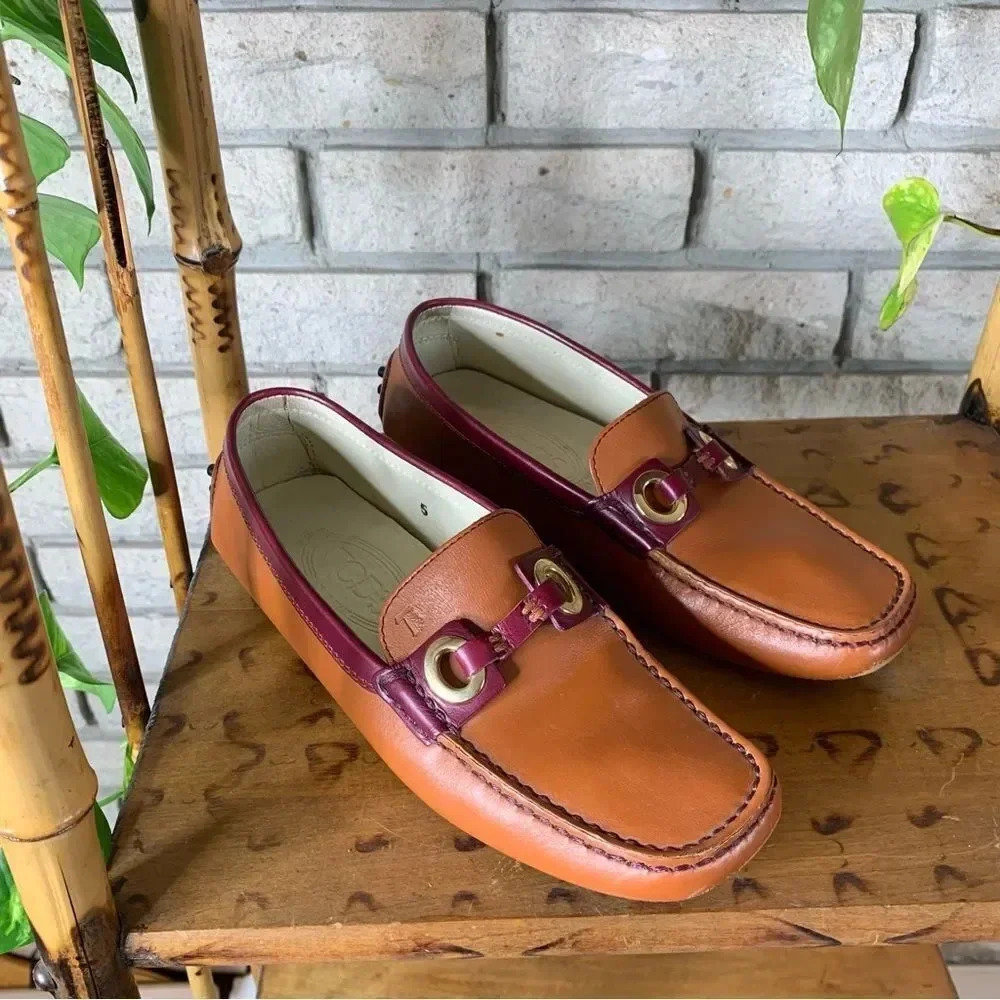 Tods Horsebit Leather Loafers